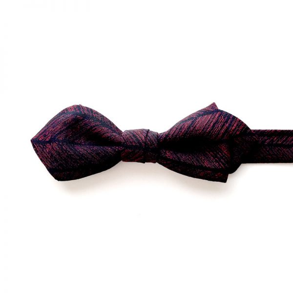 Yabane pattern bow tie