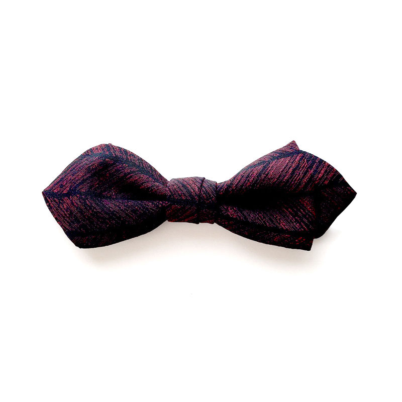 Yabane pattern bow tie
