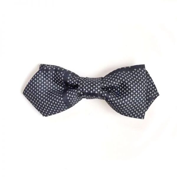 Tsumugi geometric abstract bow tie