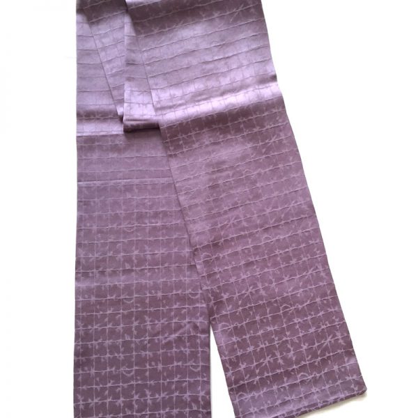 Barb wire pattern silk scarf
