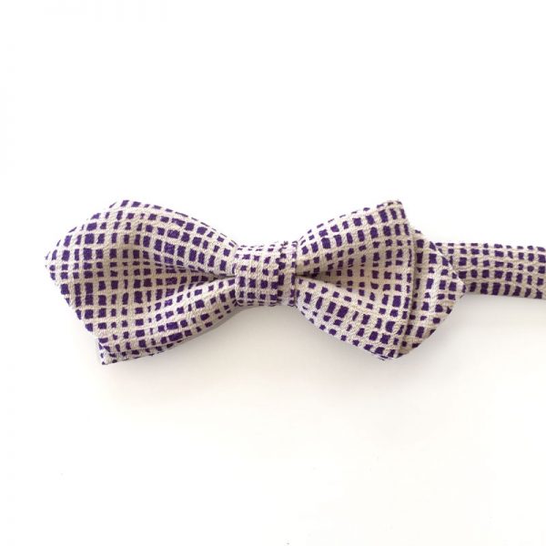 vintage Japanese silk bow tie
