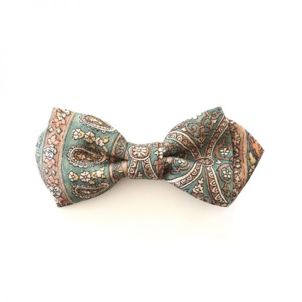 Japanese vintage silk bow tie